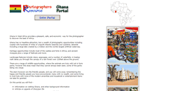 Desktop Screenshot of ghana.photographers-resource.com