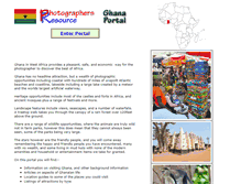 Tablet Screenshot of ghana.photographers-resource.com